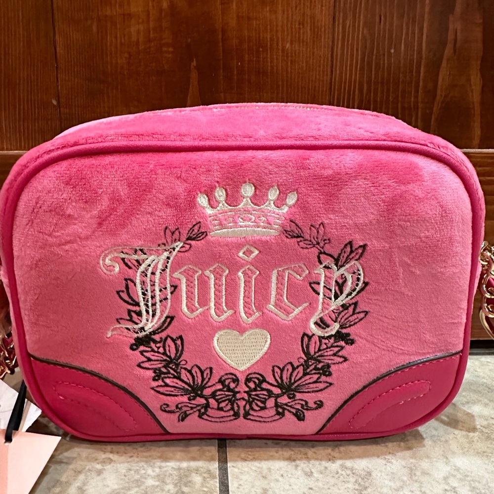 Juicy Couture Heritage Juicy Pink Crossbody
